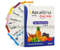 Apcalis SX 20mg Oral jelly x 7 sachets