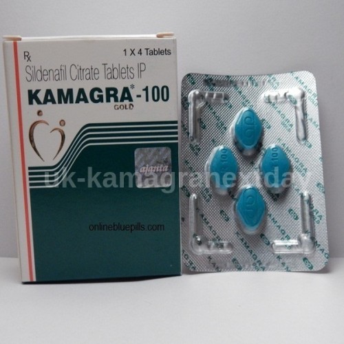 Kamagra UK 100mg GOLD x 4 - £2.75 per pill 