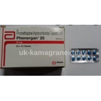 Phenergan 25mg x 10 - £1.25 per pill