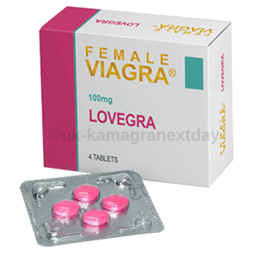 Lovegra 100mg x 4 - £1.30 per pill