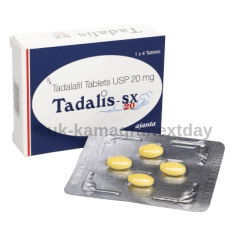Tadalis SX 20mg tablets x 4 - £2.10 per pill