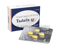 Tadalis SX 20mg tablets x 4 - £1.30 per pill