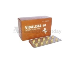 Vidalista 40mg tablets x 10 - £2.00 per pill