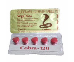 Cobra Vega Extra 120mg x 5 tablets - £1.75 per pill