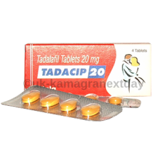 Tadacip 20mg tablets x 4 - £1.45 per pill