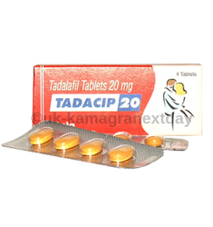 Tadacip 20mg tablets x 4 - £1.95 per pill